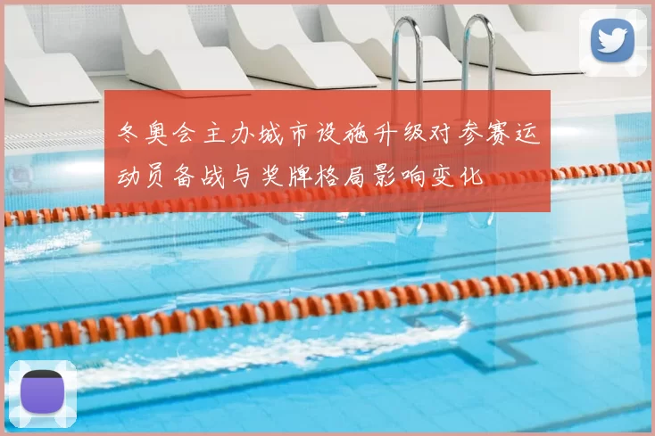 冬奥会主办城市设施升级对参赛运动员备战与奖牌格局影响变化
